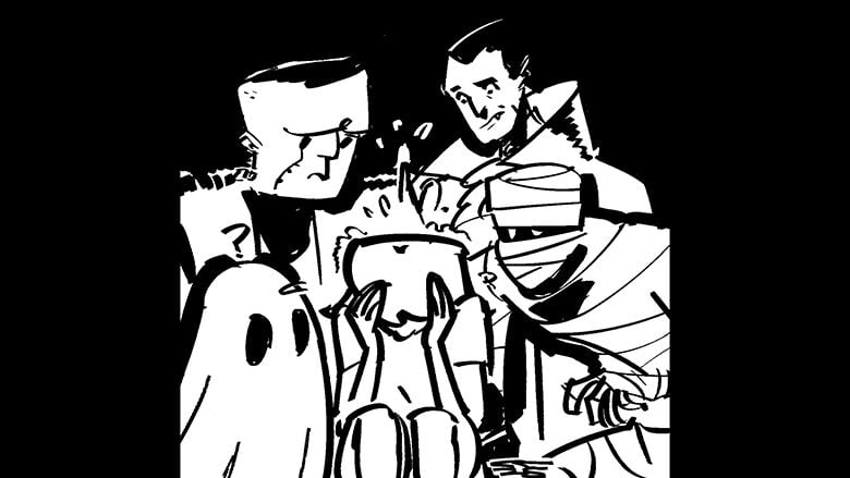 To a scaredy cat, horror can take many forms